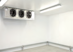 Inside a new coldroom installed by HBCL